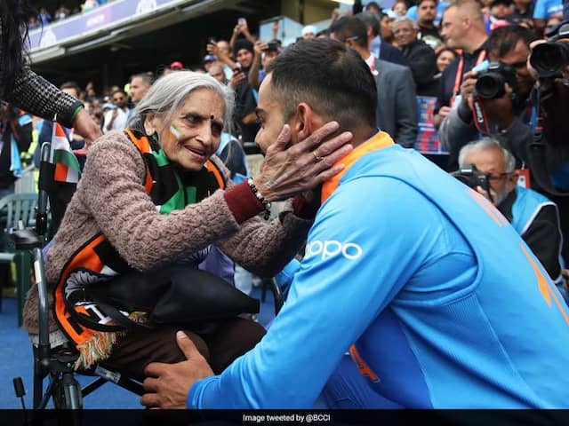 "India Will Win The World Cup": 87-Year-Old Fan Prays For Virat Kohli And Teams Success "India Will Win The World Cup": 87-Year-Old Fan Prays For Virat Kohli And Teams Success
