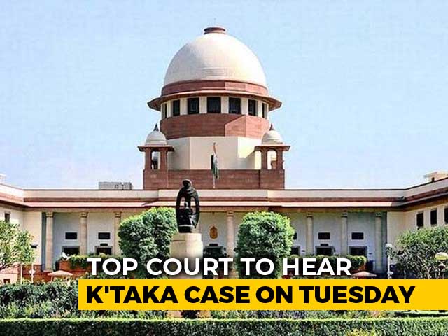 No Decision On Karnataka Rebels Till Tuesday, Supreme Court Tells Speaker