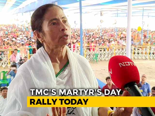 Eyes On State Polls, Mamata Banerjee To Kick Off Mega Kolkata Rally Today
