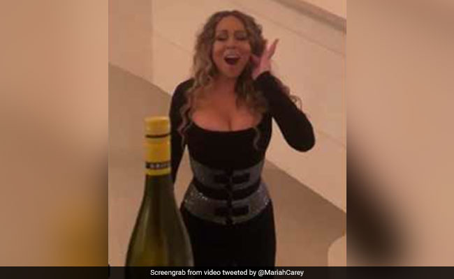Watch: Mariah Carey Wins #BottleCapChallenge Without A Single Kick
