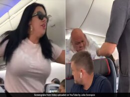 प्लेन में लड़कियों को देख रहा था पति, पत्नी ने उठाया लैपटॉप और दे मारा सिर पर, Video Viral प्लेन में लड़कियों को देख रहा था पति, पत्नी ने उठाया लैपटॉप और दे मारा सिर पर, Video Viral