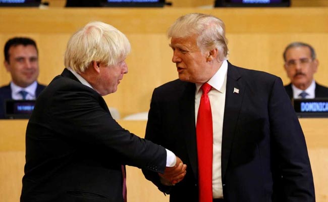 Donald Trump Says Boris Johnson Would Do "Great Job" As British PM