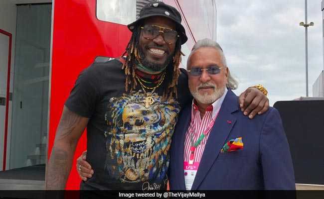 "Ask Your Banks...": Vijay Mallya On Being Trolled Over Chris Gayle Pic