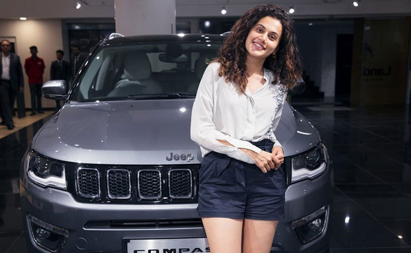 Actor Taapsee Pannu Gifts Sister Shagun The Jeep Compass