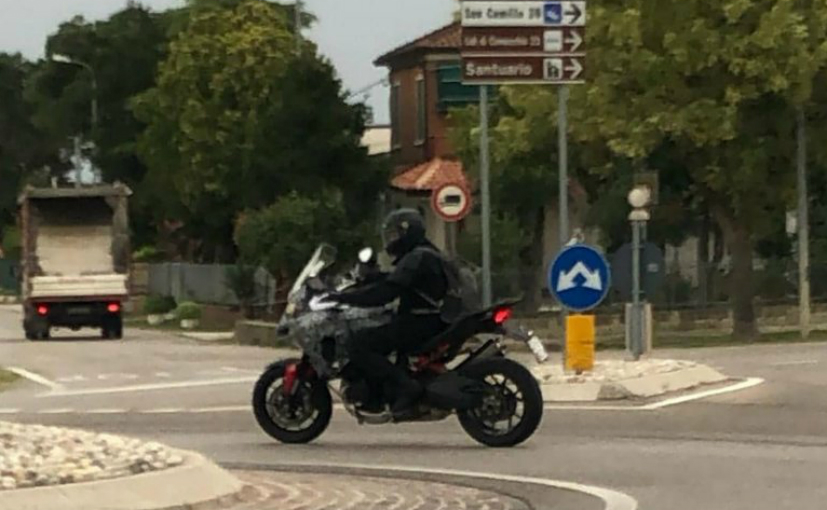 Ducati Multistrada V4 Spotted On Test