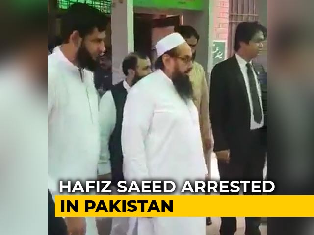 "Great Pressure Exerted To Find Him": Donald Trump On Hafiz Saeed Arrest