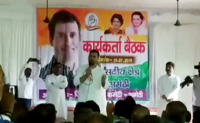 "Opposition's Work Most Enjoyable, Easy," Says Rahul Gandhi In Amethi