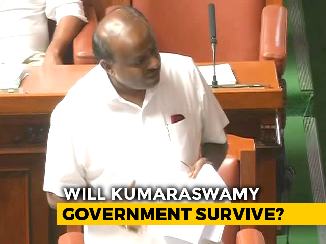 BJP "Seems To Be In Hurry," Taunts HD Kumaraswamy Over Trust Vote