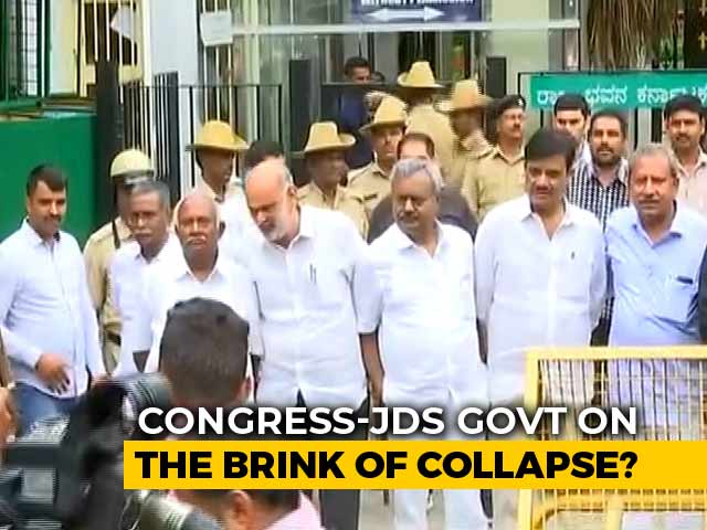 Karnataka Rebel Lawmakers Flown To Mumbai, Congress Alleges BJP Hand