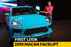2019 Macan Facelift First Look 2019 Macan Facelift First Look