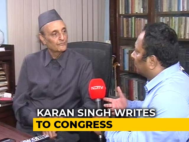 Congress Wasted Month Pleading With Rahul Gandhi, Says Karan Singh
