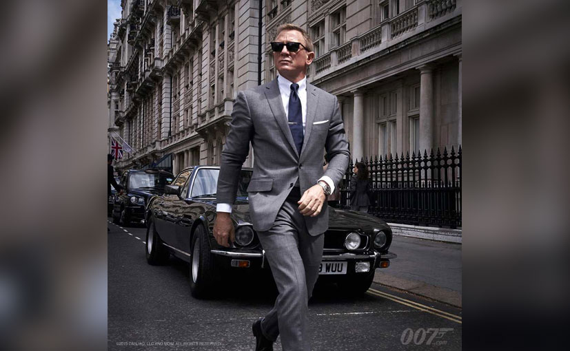 Daniel Craig Seen Driving The Aston Martin Series II V8 Vantage For Next Bond Film