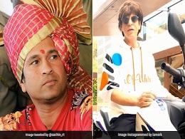 सचिन तेंदुलकर की नसीहत पर शाहरुख खान का पलटवार, कहा- पोते पोतियों को बताऊंगा... सचिन तेंदुलकर की नसीहत पर शाहरुख खान का पलटवार, कहा- पोते पोतियों को बताऊंगा...