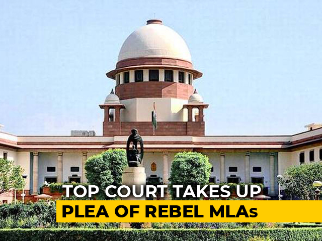 Appear Before Speaker At 6 PM: Top Court To 10 Karnataka Rebel Lawmakers