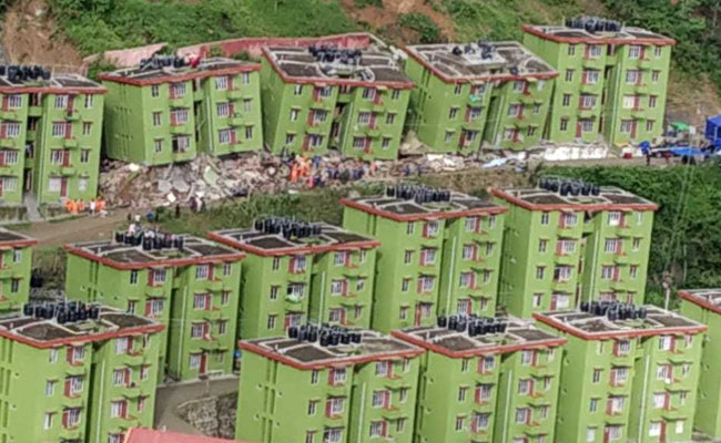 3 Dead, 10 Injured As Buildings Collapse In Mizoram, Over 100 Evacuated