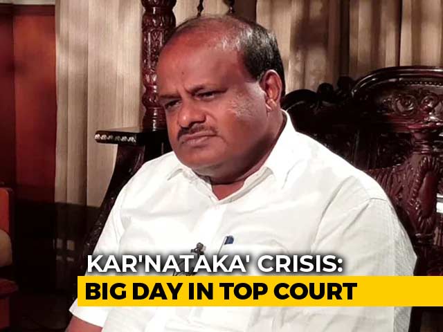 "Going Strong," Says HD Kumaraswamy As Karnataka Action In Top Court