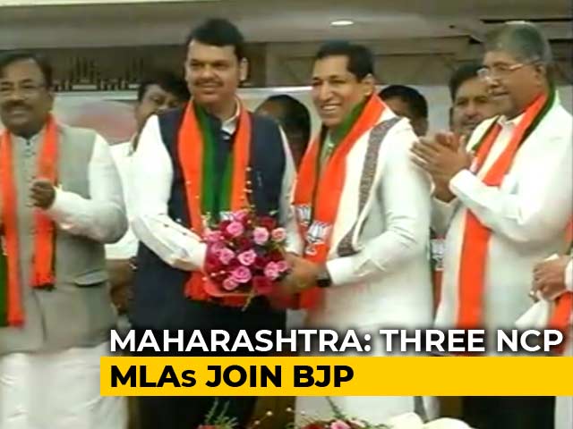 Day After Resignations, 4 Maharashtra Opposition Legislators Join BJP