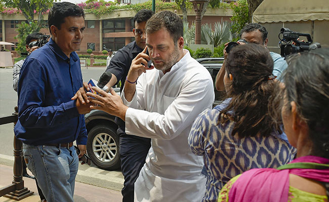 Rahul Gandhi's Amethi Visit On Wednesday, First After Poll Defeat