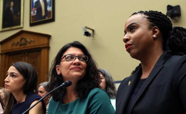 "Agenda Of White Nationalists": Congresswomen Slam Trump's Racist Attack
