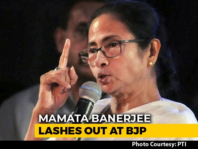 Mamata Banerjee Lashes Out BJP For Tax Notice To Durga Puja Organisers