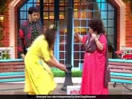 The Kapil Sharma Show: कपिल के शो में बुआ ने ली एंट्री और लगा दी सबकी क्लास, देखें यह धमाकेदार Video The Kapil Sharma Show: कपिल के शो में बुआ ने ली एंट्री और लगा दी सबकी क्लास, देखें यह धमाकेदार Video