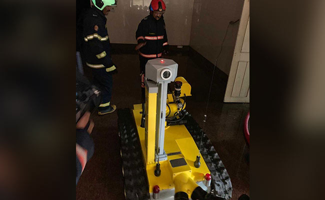 'RoboFire' Joins Rescue Efforts In Mumbai Blaze