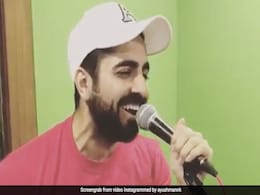Seen Ayushmann Khurrana's Video Of Singing <i>Kabir Singh</i> Song <i>Bekhayali</I> Yet? Seen Ayushmann Khurrana's Video Of Singing <i>Kabir Singh</i> Song <i>Bekhayali</I> Yet?