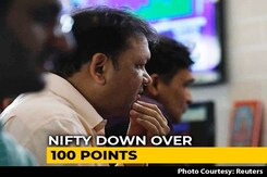 Sensex Plunges Over 400 Points, Nifty Slides Below 11,700 Sensex Plunges Over 400 Points, Nifty Slides Below 11,700