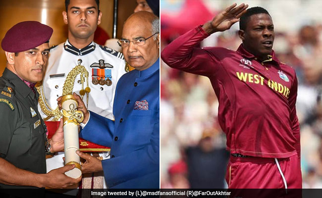 एमएस धोनी को वर्दी में देख हैरान हो गया ये क्रिकेटर, वीडियो शेयर कर बोला- 'मैदान पर ये शख्स...'