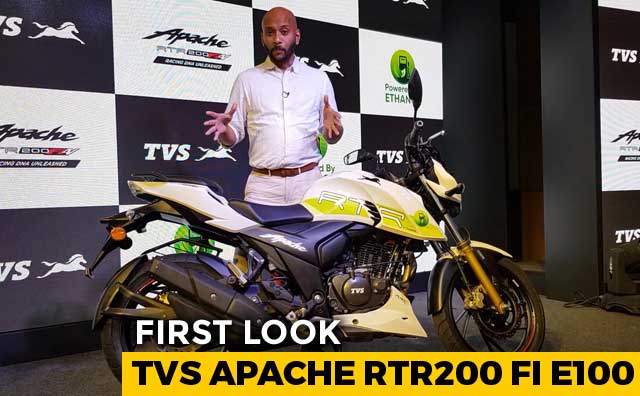 TVS Apache RTR200 FI E100 First Look