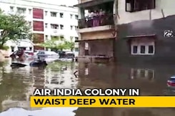 Air India Colony In Mumbai's Kalina Flooded, Power Cut Off Air India Colony In Mumbai's Kalina Flooded, Power Cut Off