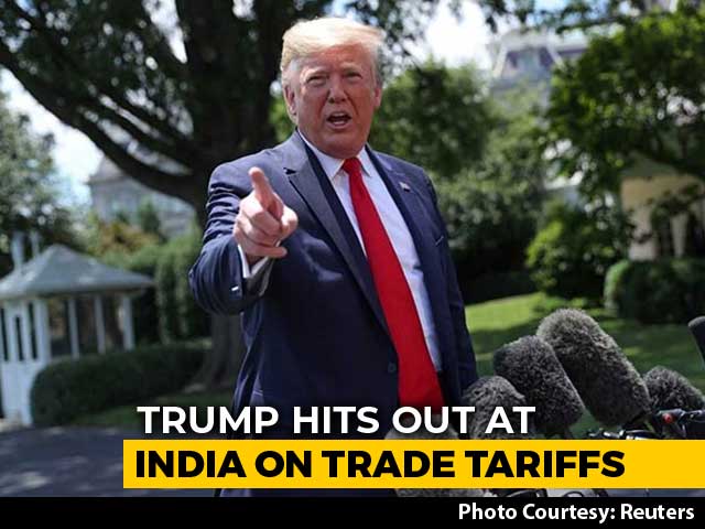 "No Longer Acceptable": Trump's New Tweet Attack On India Over Tariffs