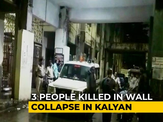 3 Dead, 1 Injured In Wall Collapse In Kalyan, Near Mumbai