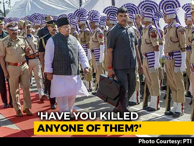 "Kill Those Who Have Looted Kashmir": Governor Malik To Terrorists