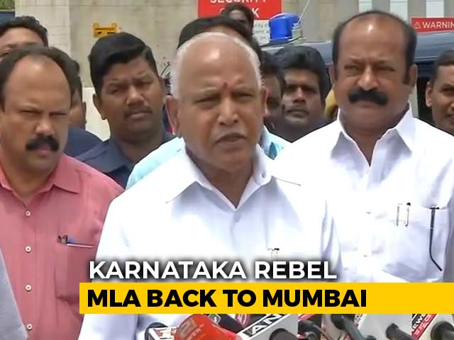 "Resign Immediately Or...": BS Yeddyurappa's Warning For HD Kumaraswamy