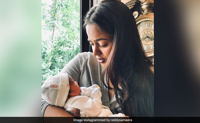 Sameera Reddy's Post For Her Baby Daughter Is Pure Love. Seen Yet?