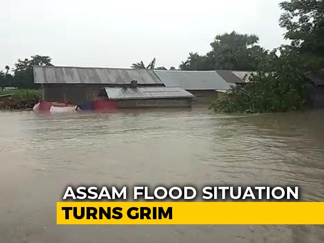 17 Assam Districts Flooded; No Ferry Services As Rivers Above Danger Mark