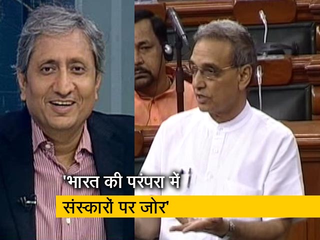 रवीश कुमार का प्राइम टाइम : डार्विन को चुनौती देते बीजेपी सांसद सत्यपाल सिंह