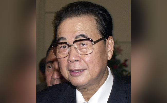Former Chinese Premier Li Peng Dies At 90: Report