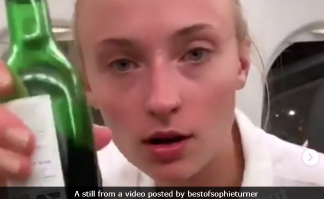 Sophie Turner's Reaction To The Viral Bottle Cap Challenge Is Priceless