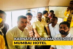 Karnataka Congress Leader Fails To Meet Rebels, "Escorted" Out Of Mumbai Karnataka Congress Leader Fails To Meet Rebels, "Escorted" Out Of Mumbai