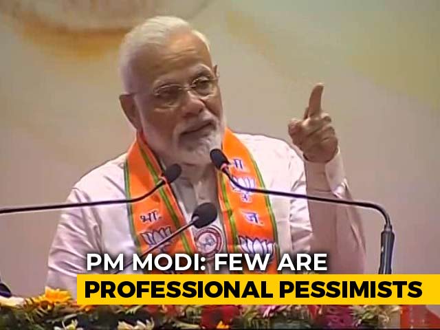 "Professional Pessimists": PM Modi Slams Those Criticizing Budget 2019