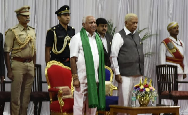 BS Yediyurappa, Spelled Differently, Takes Oath, Trust Vote On Monday: 10 Points