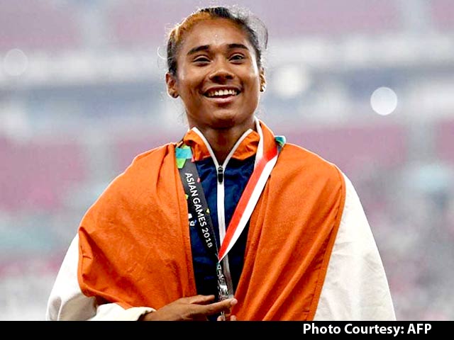 Hima Das Bags Three Gold Medals In Two Weeks