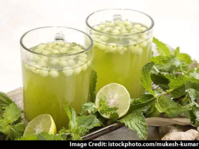 Aam panda is made from raw mangoes, it is cooling and helps prevent heat strokes