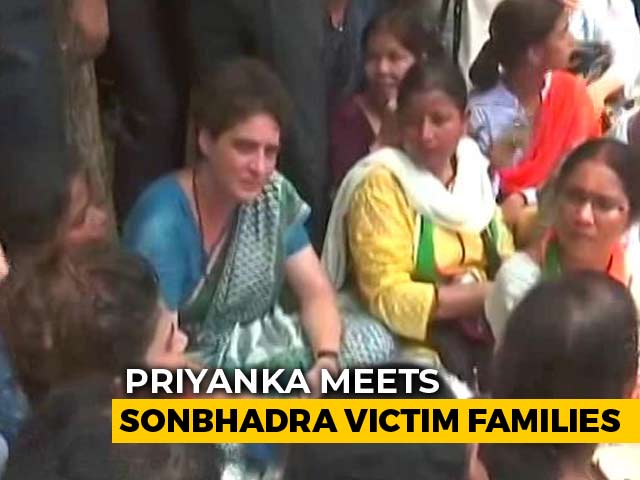 "I'll Be Back", Says Priyanka Gandhi After Meeting UP Shootout Victims