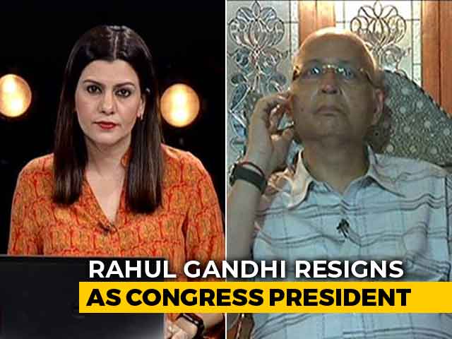 He Worked The Hardest Of All: Congress Leader On Rahul Gandhi Stepping Down As Party Chief