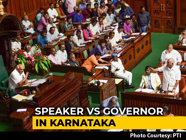 No Karnataka Trust Vote Today As Speaker Adjourns Assembly Till Monday
