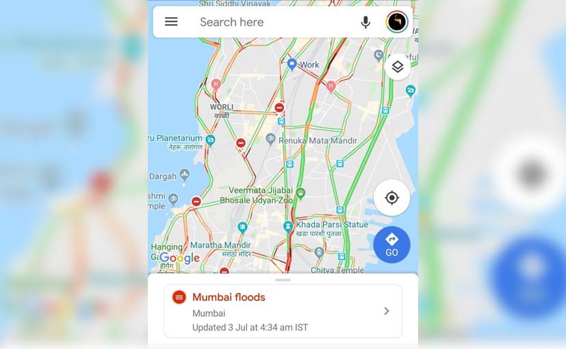 Google Maps Adds Mumbai Floods Feature To Alert Waterlogged Roads & Road Closures Google Maps Adds Mumbai Floods Feature To Alert Waterlogged Roads & Road Closures