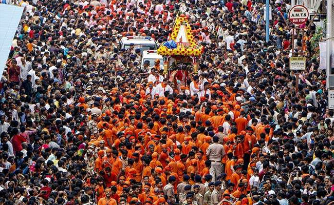 Devotees Celebrate Jagannath Rath Yatra In Odisha